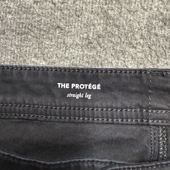 AG Adriano Goldschmied Protege Jeans Mens 38x24 Black Straight Pants - Picture 3 of 8